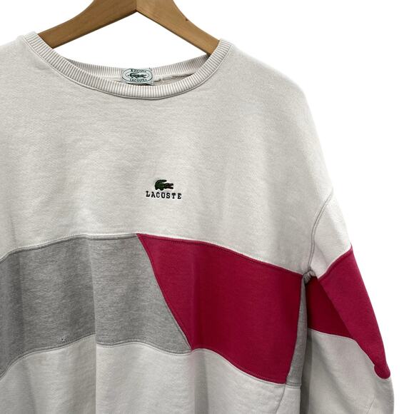 Lacoste vintage colorblock crewneck sweatshirt - Picture 2 of 6